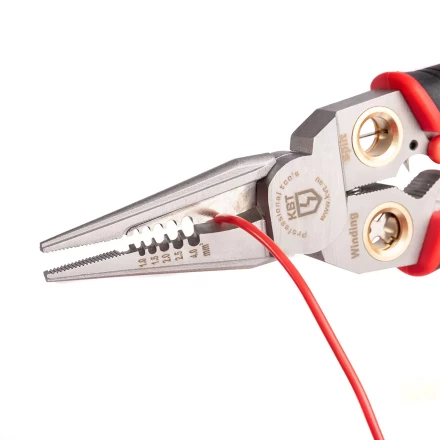 Мультитул-длинногубцы КВТ MT-03 (6 в 1) с функцией снятия изоляции и резки (102401) купить в Нижневартовске