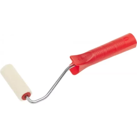 Мини-валик ЗУБР "ЭКСПЕРТ" "ВЕЛЮР", 100% шерсть, ворс 4мм, ручка 6мм, d=15/70мм 03536-07 купить в Нижневартовске