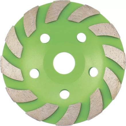 Чашка алмазная зачистная 125 мм турбо-сегментная СИБРТЕХ 72957 купить в Нижневартовске