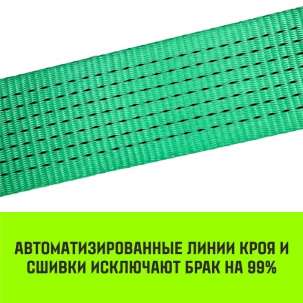 Ремень стяжной кольцевой с храповым механизмом HITCH REGULAR 75мм 7т 4м (SZ087980) купить в Нижневартовске