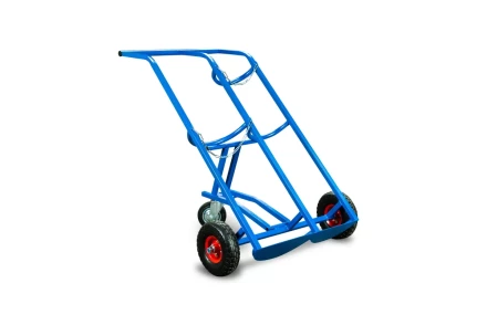 Тележка для баллонов пропан + кислород TOR ТГК-П, 2 баллона (250 пневмо+160поворотное) 1023962 купить в Нижневартовске