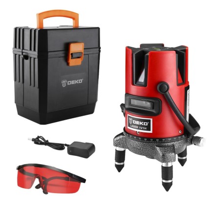 Уровень лазерный DEKO DKLL02RB + case, 065-0276 купить в Нижневартовске