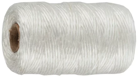 Шпагат ЗУБР многоцелевой полипропиленовый, белый, d=1,8 мм, 110 м, 50 кгс, 1,2 ктекс 50031-110 купить в Нижневартовске