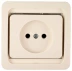 Розетка СВЕТОЗАР "ГАММА" одинарная, цвет бежевый, 16А/~250В SV-54100-B купить в Нижневартовске