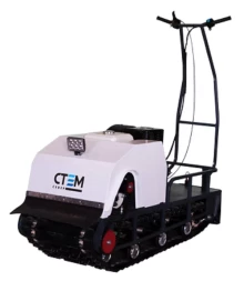 Мотобуксировщик Стем Север Эксперт 500 15 л/с катковая подвеска реверс электрозапуск (без АКБ)