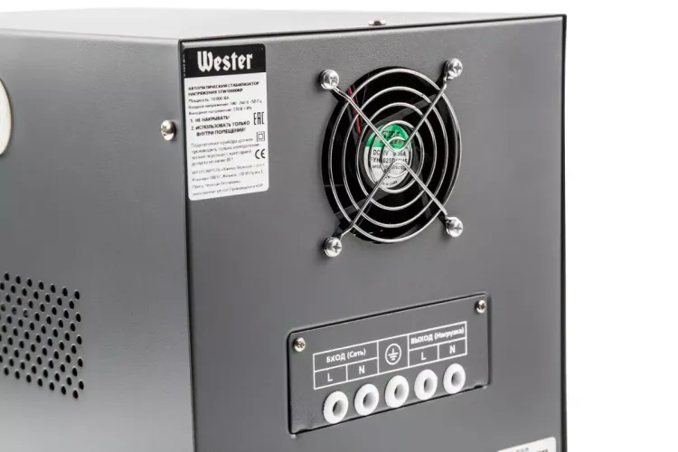 Стабилизатор напряжения WESTER STW10000NP купить в Нижневартовске