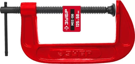 ЗУБР МСС-130, 125 мм, чугунная струбцина (32244-125) купить в Нижневартовске