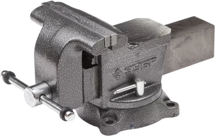 Тиски ЗУБР "МАСТЕР" слесарные поворотные, 200мм 3258-200 купить в Нижневартовске