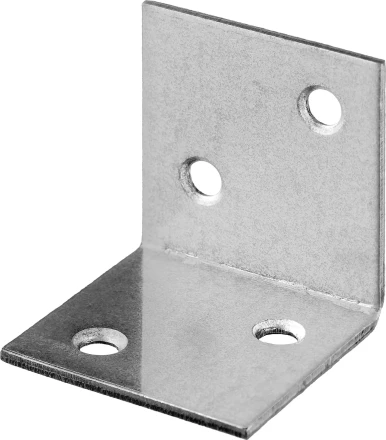 ЗУБР УМШ-1.5, 25 x 25 x 25 x 1.5 мм, белый цинк, широкий мебельный уголок (31034-25) купить в Нижневартовске
