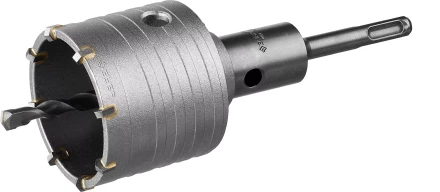 Коронка ЗУБР буровая, коническая посадка центрирующего сверла, SDS-Plus хвостовик, в сборе, 68мм 2918-68_z01 купить в Нижневартовске