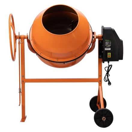 Бетоносмеситель БСЕ-140П, 140 л, 500 Вт, полиамидный венец// Сибртех 95507 купить в Нижневартовске
