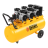 Компрессор безмасляный, малошумный  DLS 2250/100, 2250 Вт, 3x750, 100 л, 410 л/мин блок управления/ Denzel 58029 купить в Нижневартовске