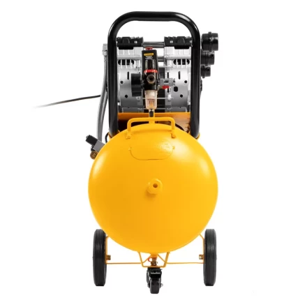 Компрессор безмасляный, малошумный  DLS 2250/100, 2250 Вт, 3x750, 100 л, 410 л/мин блок управления/ Denzel 58029 купить в Нижневартовске