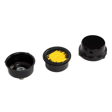 Компрессор безмасляный, малошумный  DLS 2250/100, 2250 Вт, 3x750, 100 л, 410 л/мин блок управления/ Denzel 58029 купить в Нижневартовске