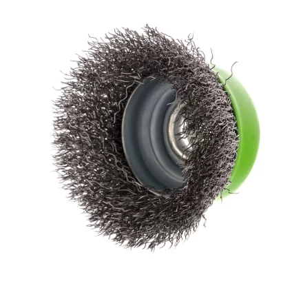 Щетка для УШМ, 65 мм, М14, "чашка", витая проволока 0.3 мм Сибртех 746037 купить в Нижневартовске