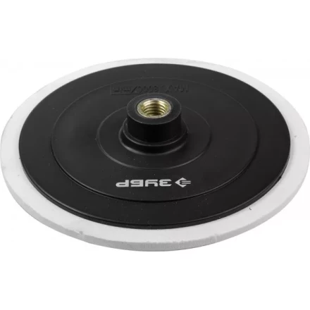 Тарелка опорная ЗУБР &quot;МАСТЕР&quot; пластиковая для полировальной машины на липучке, d 180 мм, М14 35785 купить в Нижневартовске