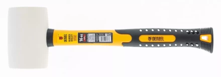 Киянка резиновая, 16 oz, белая резина, фибергласовая рукоятка Denzel 7711196 купить в Нижневартовске