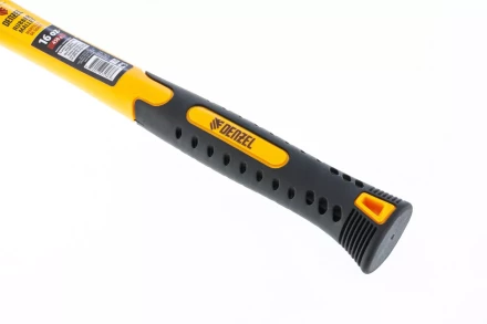 Киянка резиновая, 16 oz, белая резина, фибергласовая рукоятка Denzel 7711196 купить в Нижневартовске