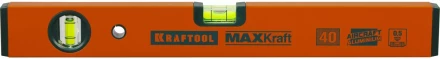 Уровень KRAFTOOL коробчатый усиленный, точность (0,5мм/м), 2 ампулы, 40 см 34577-040 купить в Нижневартовске