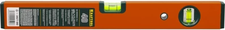 Уровень KRAFTOOL коробчатый усиленный, точность (0,5мм/м), 2 ампулы, 40 см 34577-040 купить в Нижневартовске