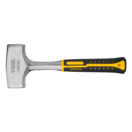Кувалда 2 кг, цельнометаллическая, двухкомпонентная рукоятка Denzel 11013 купить в Нижневартовске