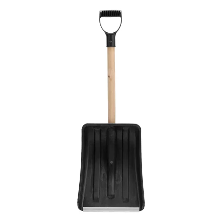 Лопата для уборки снега полипропиленовая Sparta, 275х365х870 мм, деревянный черенок, Россия 61653 купить в Нижневартовске