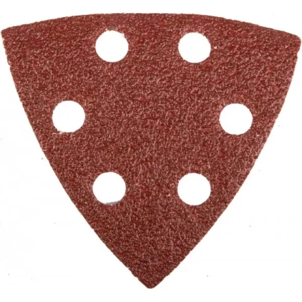Треугольник шлифовальный универсальный STAYER "MASTER" на велкро основе, 6 отверстий, Р40, 93х93х93мм, 5шт 35460-040 купить в Нижневартовске