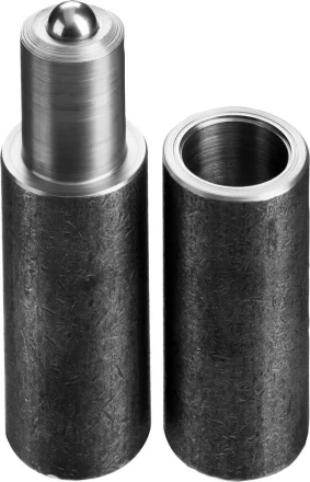 Петля СИБИН для металлических дверей, галтованная, цилиндрической формы, с впрессованным шариком, 22х120мм 37617-120-22 купить в Нижневартовске