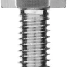 Болт ГОСТ 7798-70, M6 x 25 мм, 7 шт, кл. пр. 5.8, оцинкованный, ЗУБР 303086-06-025 купить в Нижневартовске