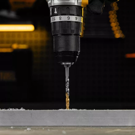 Сверло спиральное по металлу Denzel 5,5 x 93 мм, Р6М5, Golden Tip 718234 купить в Нижневартовске