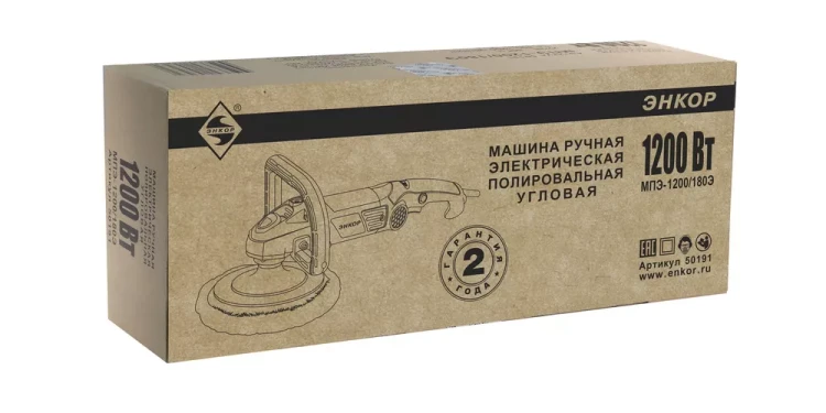 Машина полировальная МПЭ-1200/180Э Энкор 50191 купить в Нижневартовске
