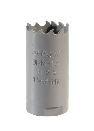 Коронка Bi-Metal Ф24 мм М3 Энкор 24124 купить в Нижневартовске
