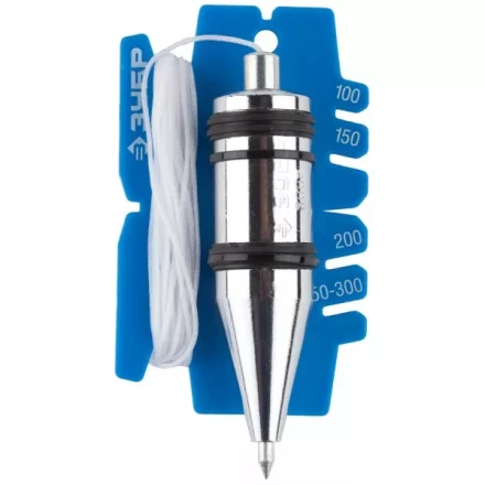 Отвес ЗУБР "ЭКСПЕРТ" строительный со шнуром и безопасным наконечником, 300 г 06347-30_z01 купить в Нижневартовске