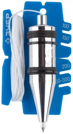 Отвес ЗУБР "ЭКСПЕРТ" строительный со шнуром и безопасным наконечником, 300 г 06347-30_z01 купить в Нижневартовске