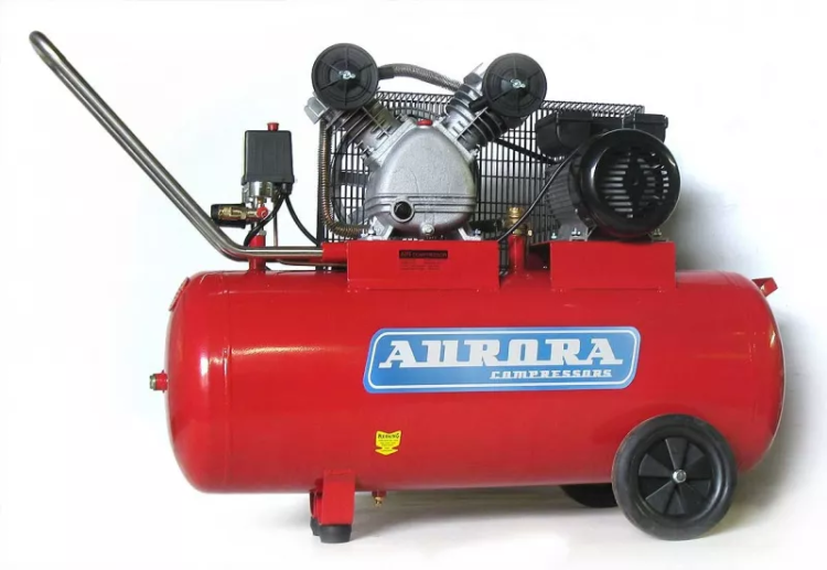 Компрессор масляный поршневой ременной Aurora CYCLON-100 купить в Нижневартовске