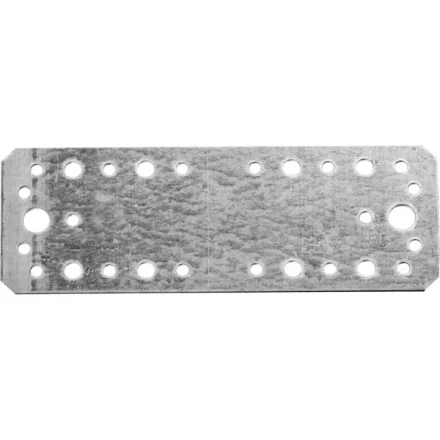 Крепежная пластина ЗУБР "МАСТЕР", 180х65мм, 1шт 310236-180-65 купить в Нижневартовске