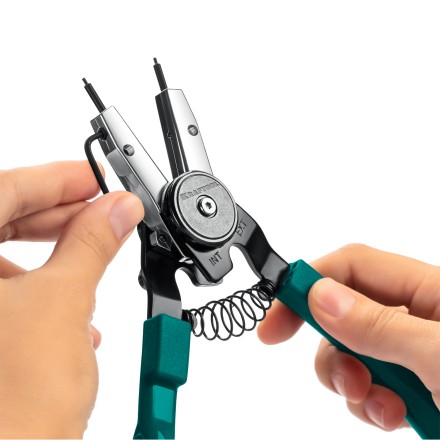Съемники стопорных колец KRAFTOOL Universal 8-in-1 22813 купить в Нижневартовске
