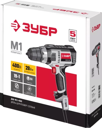 Дрель-шуруповерт сетевая ДШ-М1-400 серия МАСТЕР купить в Нижневартовске