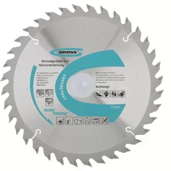Пильный диск по дереву 190 x 30 x 36Т GROSS 73319 купить в Нижневартовске