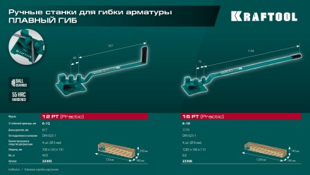 Ручной станок для гибки арматуры 23305 купить в Нижневартовске
