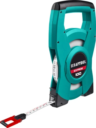 Мерная лента геодезическая со стальным нейлоновым полотном и х4 смоткой 34185-100 купить в Нижневартовске