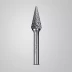Зубр Твердосплавная борфреза M - конус с острым углом, 12 х 25 мм, угол 25° (28811-12-25) купить в Нижневартовске