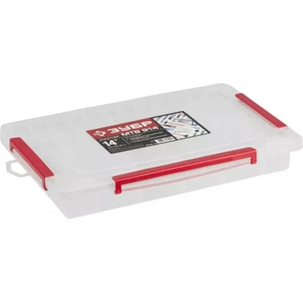 Органайзер ЗУБР "МАСТЕР" для крепежа и принадлежностей, 350х228х80мм (14") 38193-14 купить в Нижневартовске