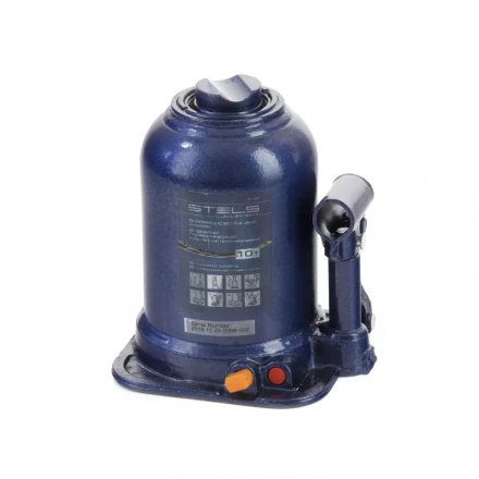 Домкрат гидравлический бутылочный телескопический 10 т подъем 180-450 мм Stels 51148 купить в Нижневартовске