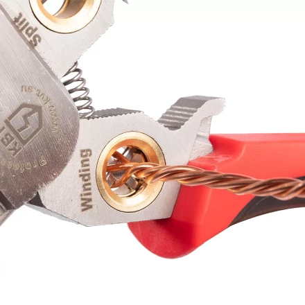 Мультитул-длинногубцы КВТ MT-03т (7 в 1) с функцией снятия изоляции, резки и детектором напряжения (102402) купить в Нижневартовске