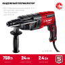 ЗУБР 24 мм, 750 Вт, перфоратор SDS Plus (П-24-750) купить в Нижневартовске