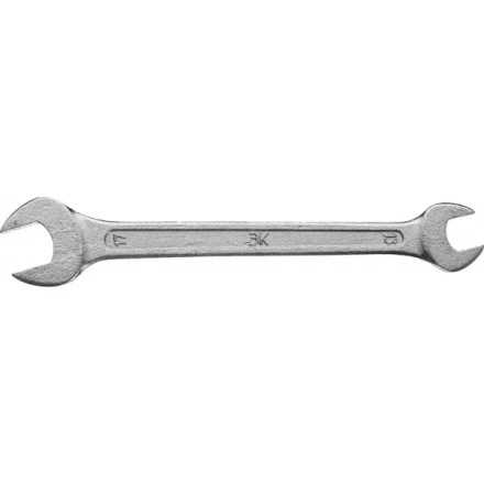 Ключ рожковый гаечный ЗУБР "СТАНДАРТ", оцинкованный, 13х17мм 27115-13-17 купить в Нижневартовске