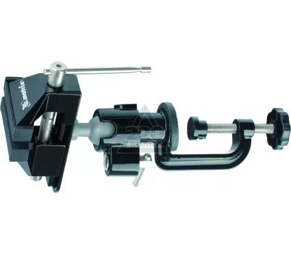 Тиски настольные многофункциональные смен.насадка-хомут для дрели,шарнирный мех-зм 70 мм  MATRIX 18508 купить в Нижневартовске