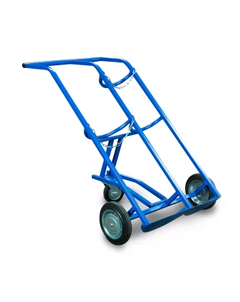 Тележка для баллонов пропан + кислород TOR ТГК-П, 2 баллона (250 резина + 160 поворотное) 1012421 купить в Нижневартовске