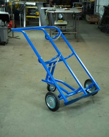 Тележка для баллонов пропан + кислород TOR ТГК-П, 2 баллона (250 резина + 160 поворотное) 1012421 купить в Нижневартовске